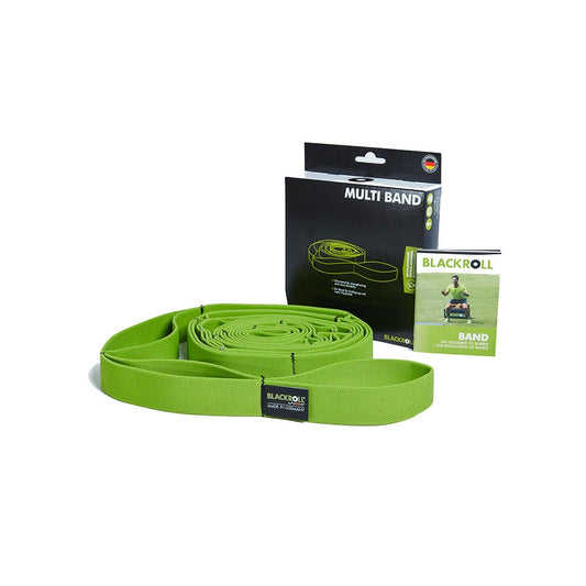 A multifunctional resistance band with loops